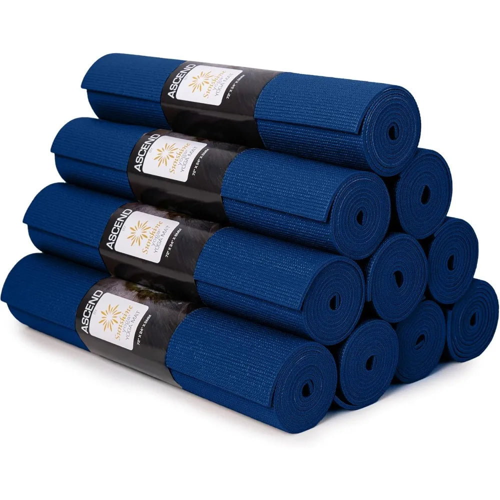 Sunshine Yoga 4 or 10 Pack Ascend Yoga Mat 72"