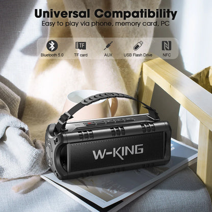 W-KING Bluetooth Portable Speaker 30W