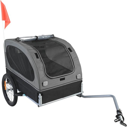 Dog Bicycle Carrier with Wheels