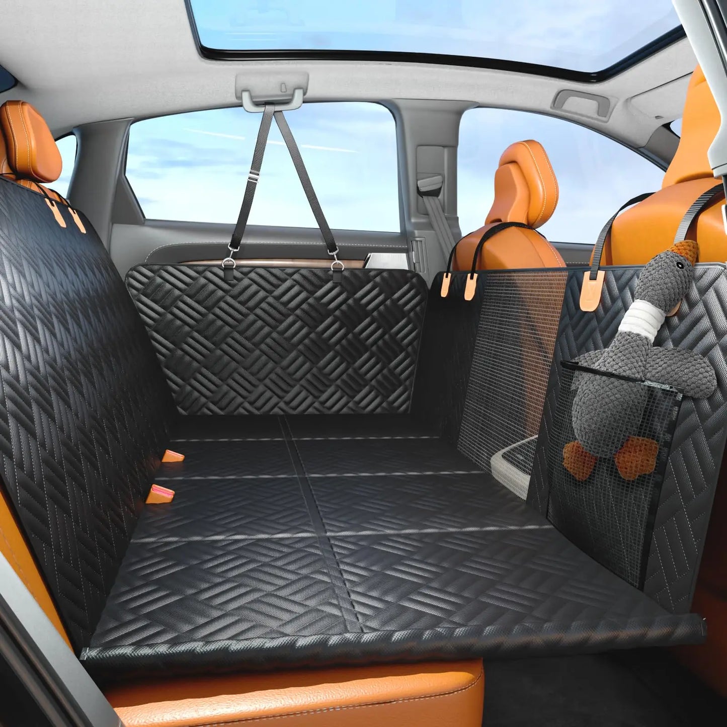 Car Rear Seat Dog Seat Cover