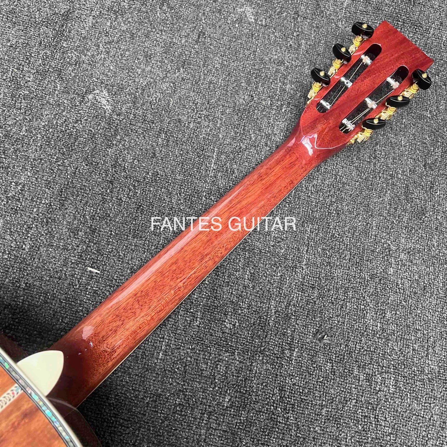 Custom Solid Cedar Wood Back Side OO Parlor Acoustic Guitar