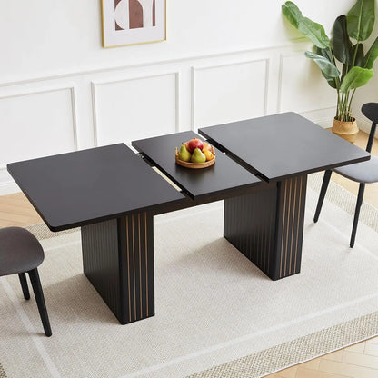 Extendable Dining Table 41-78in