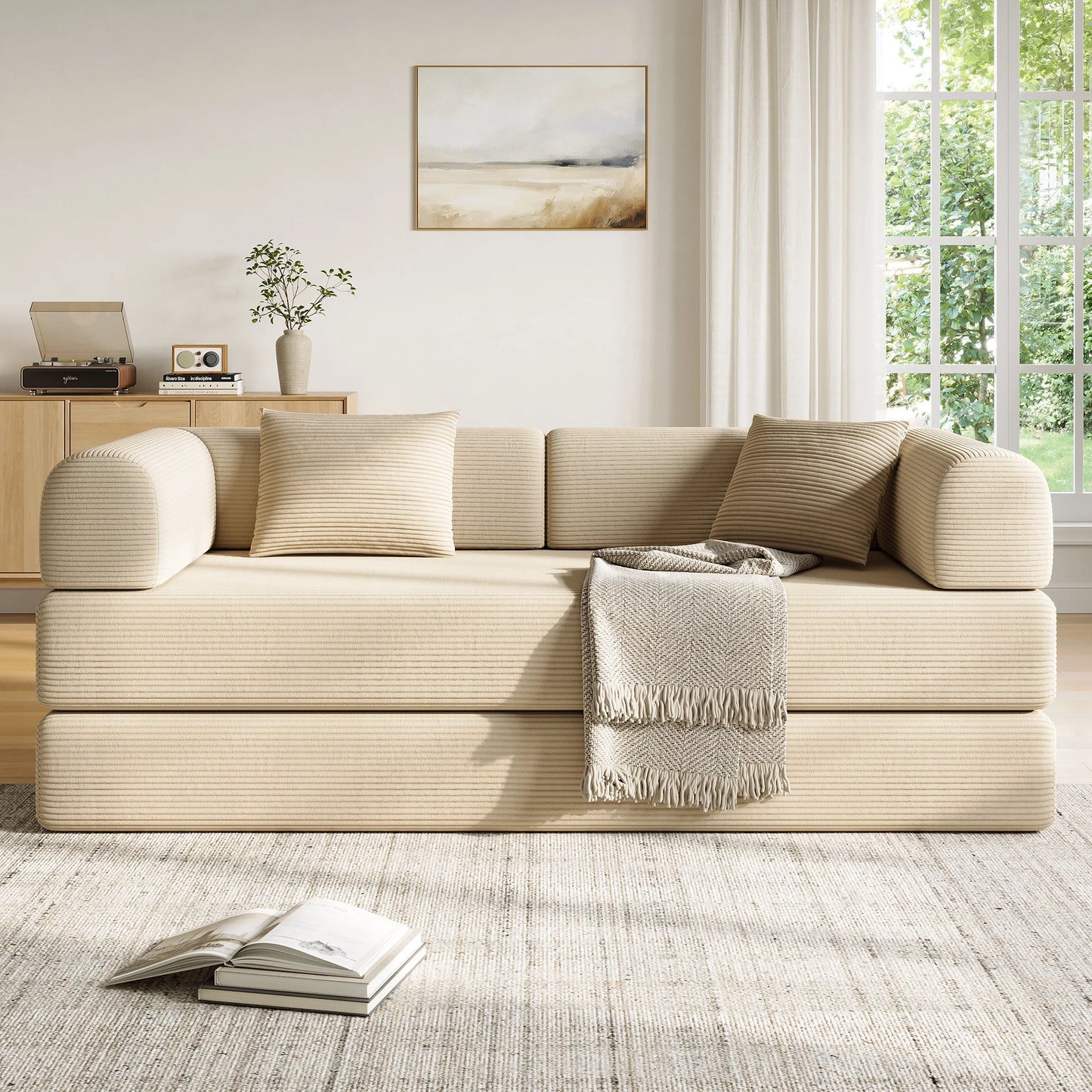 Convertible Floor Sofa Bed