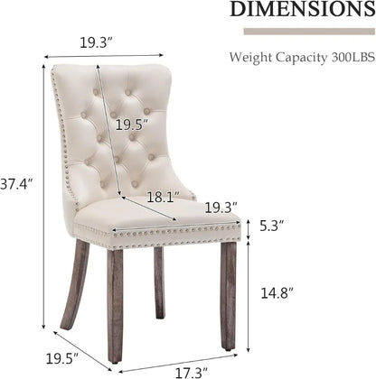 Velvet Dining Chairs Set of 6