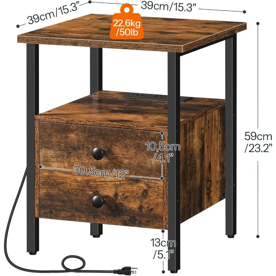 End Table 2 Drawer