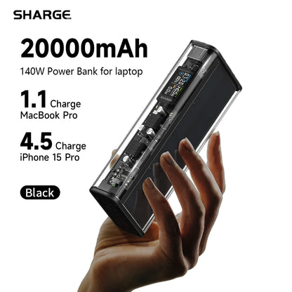 SHARGEEK 140 Power Bank 140W Output