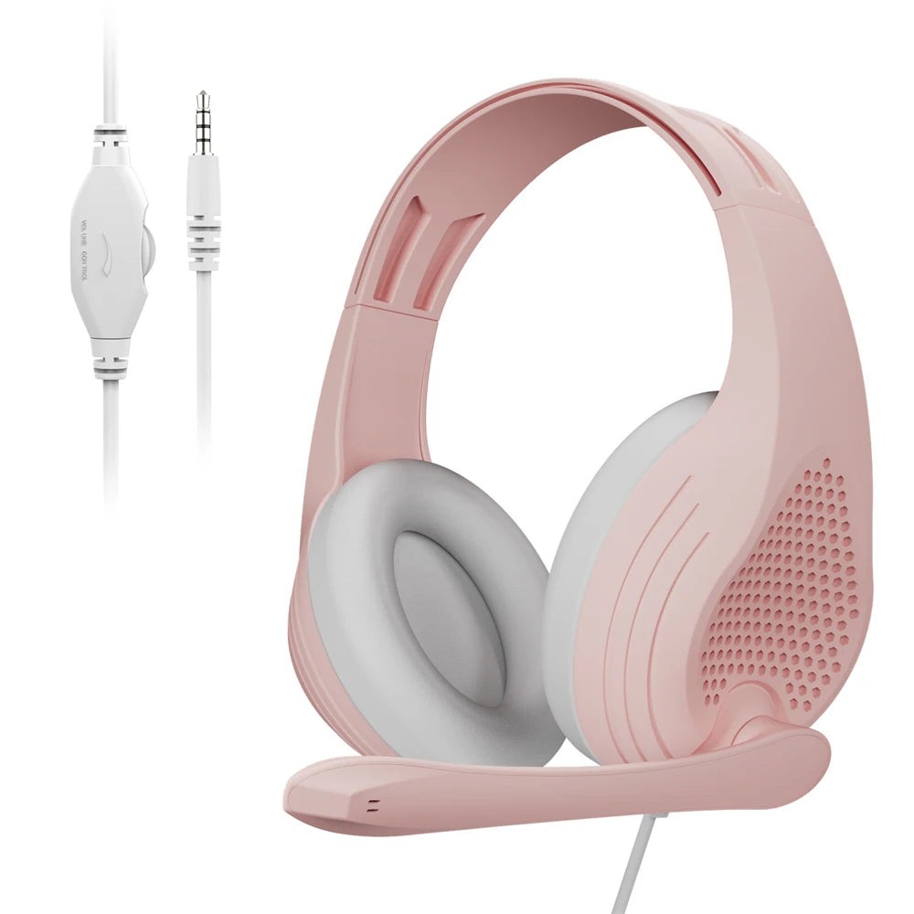3.5mm Wired Headphones Noise Cancelling, Stereo