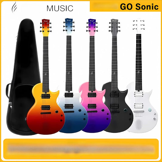Nova Go Sonic Carbon Fiber  Guitar with Bag for Beginner Adults