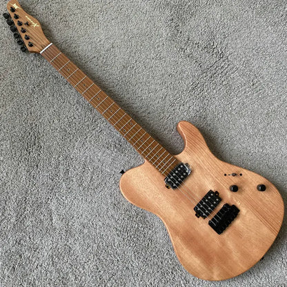 Xavier Electric Guitar 6 String Roasted Solid Africa Mahogany Body