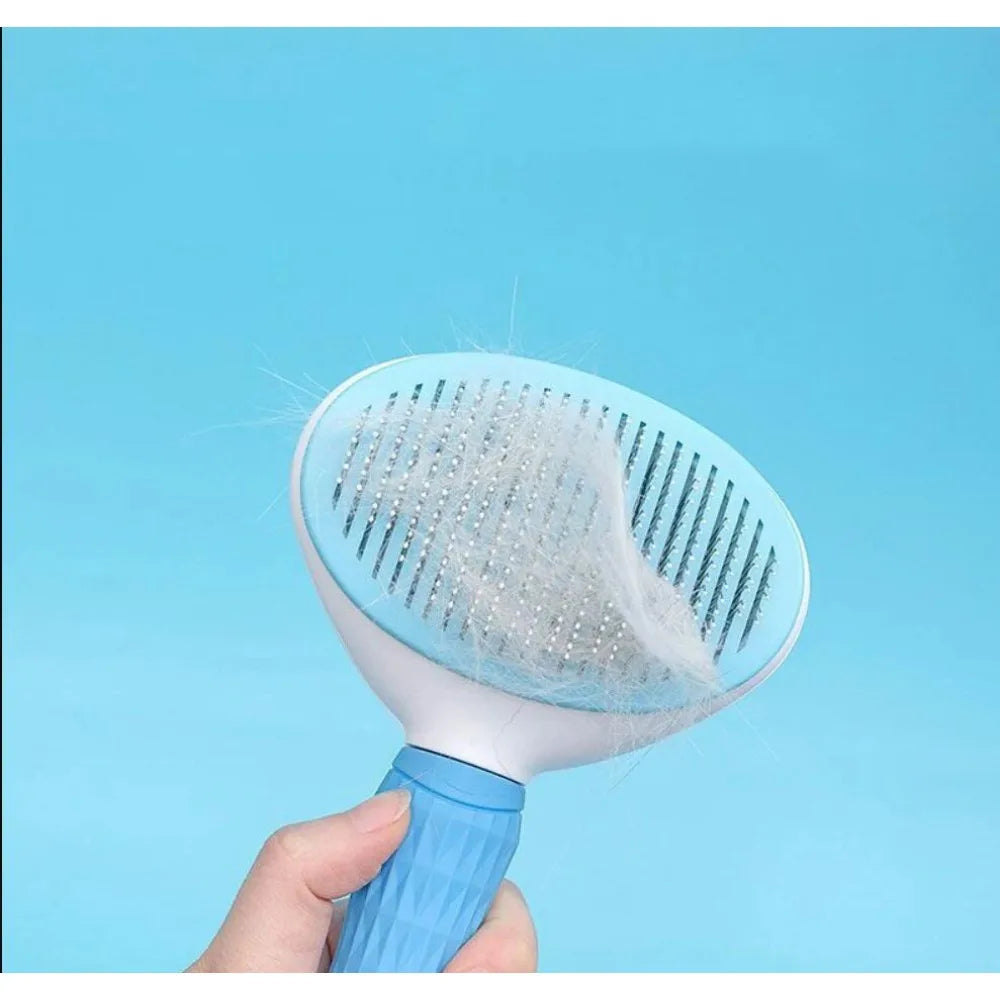 Pet Dog Hair Brush Cat Comb Stainless Steel