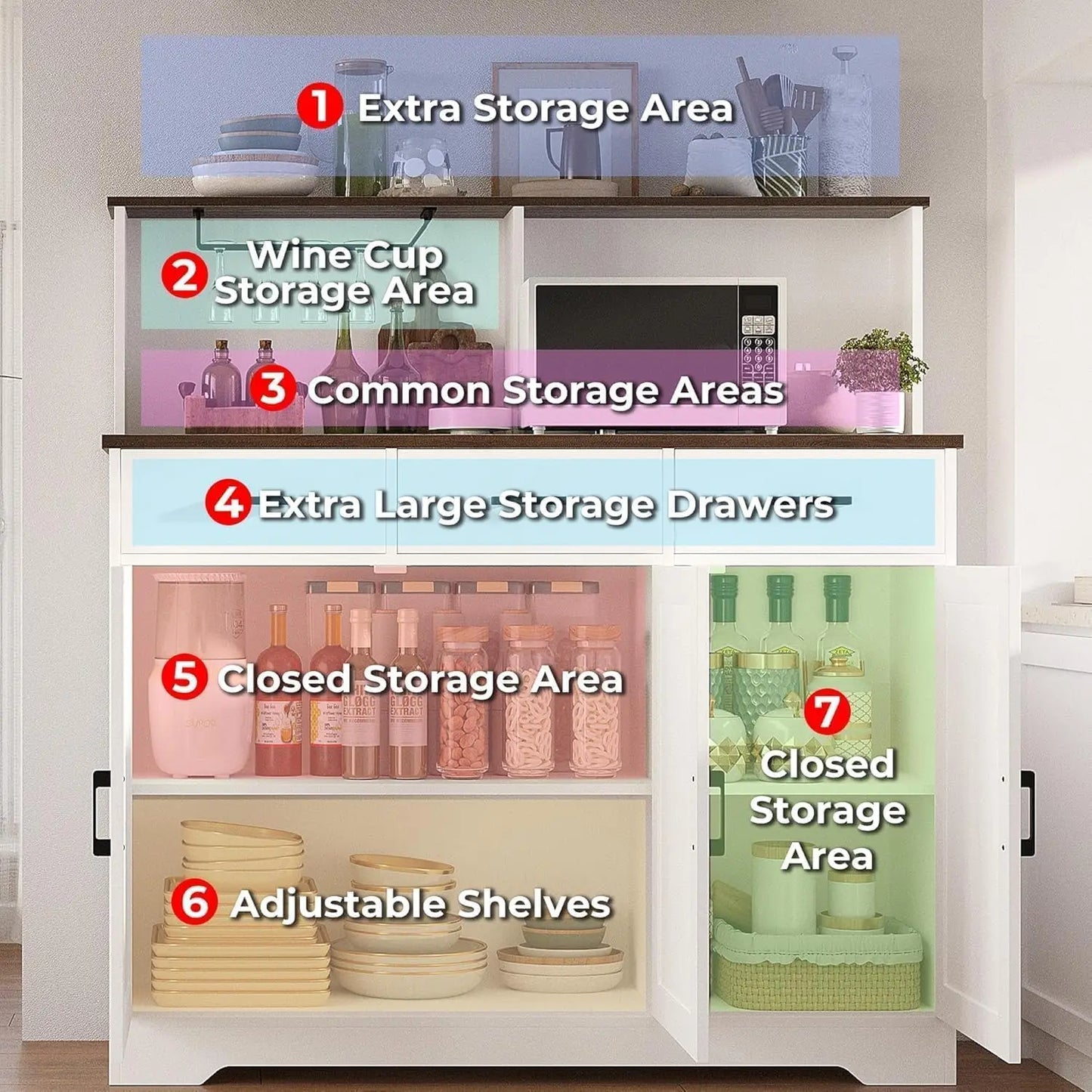 Buffet Cabinet with Storage