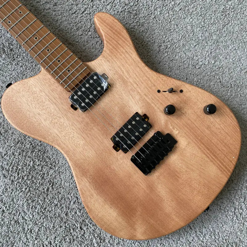 Xavier Electric Guitar 6 String Roasted Solid Africa Mahogany Body