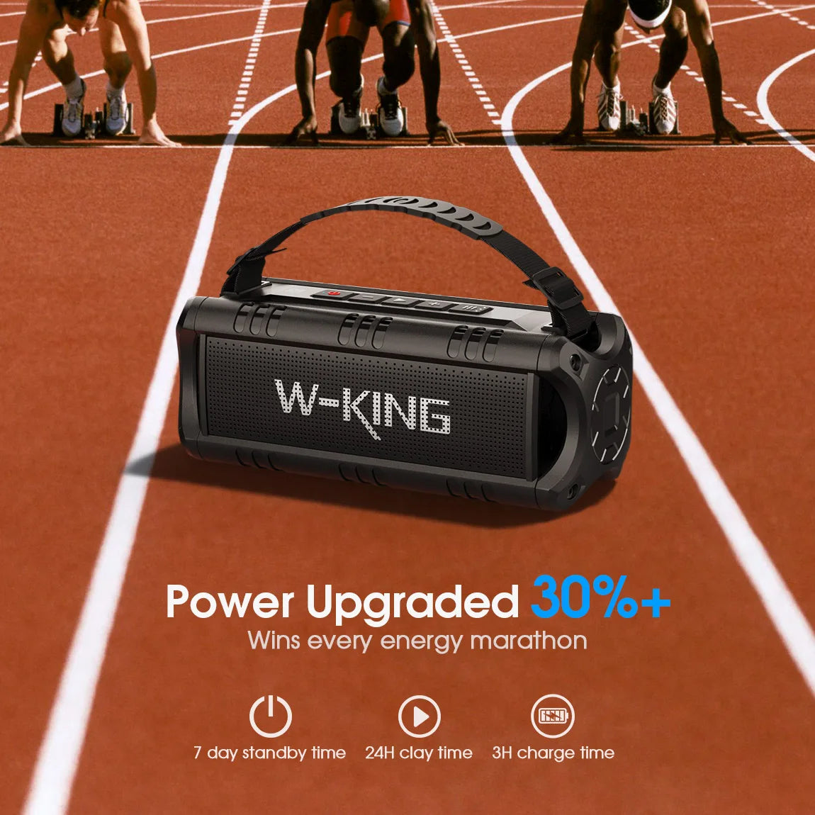 W-KING Bluetooth Portable Speaker 30W