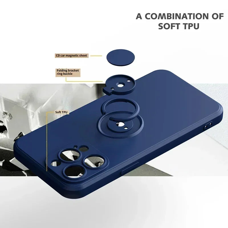 Liquid Silicone Case For iPhone