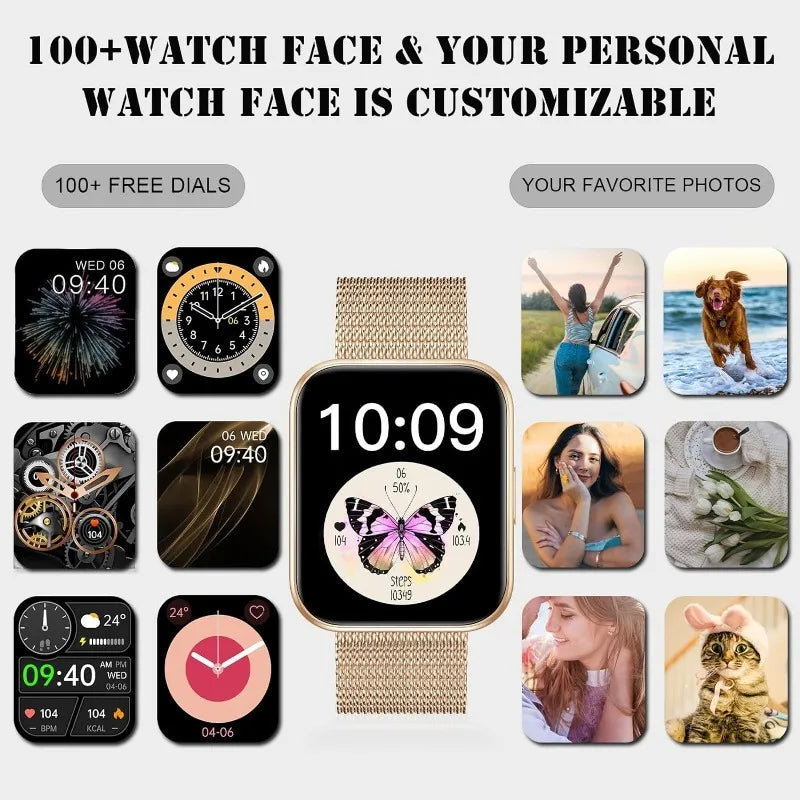 1.85"HD Smart Watch for Women