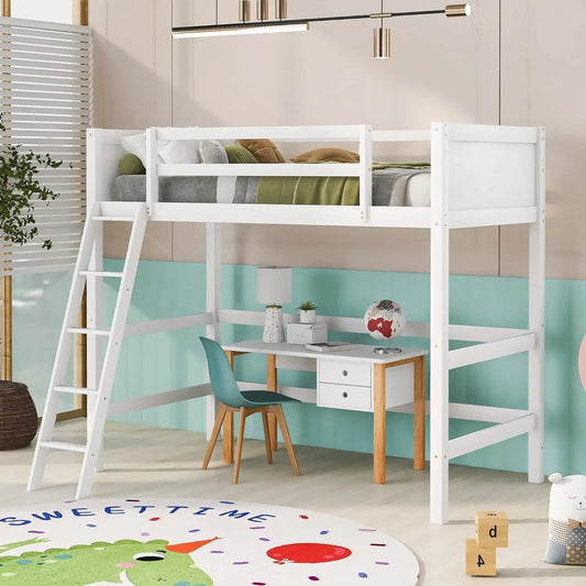 Twin Modern Kids Loft Bed