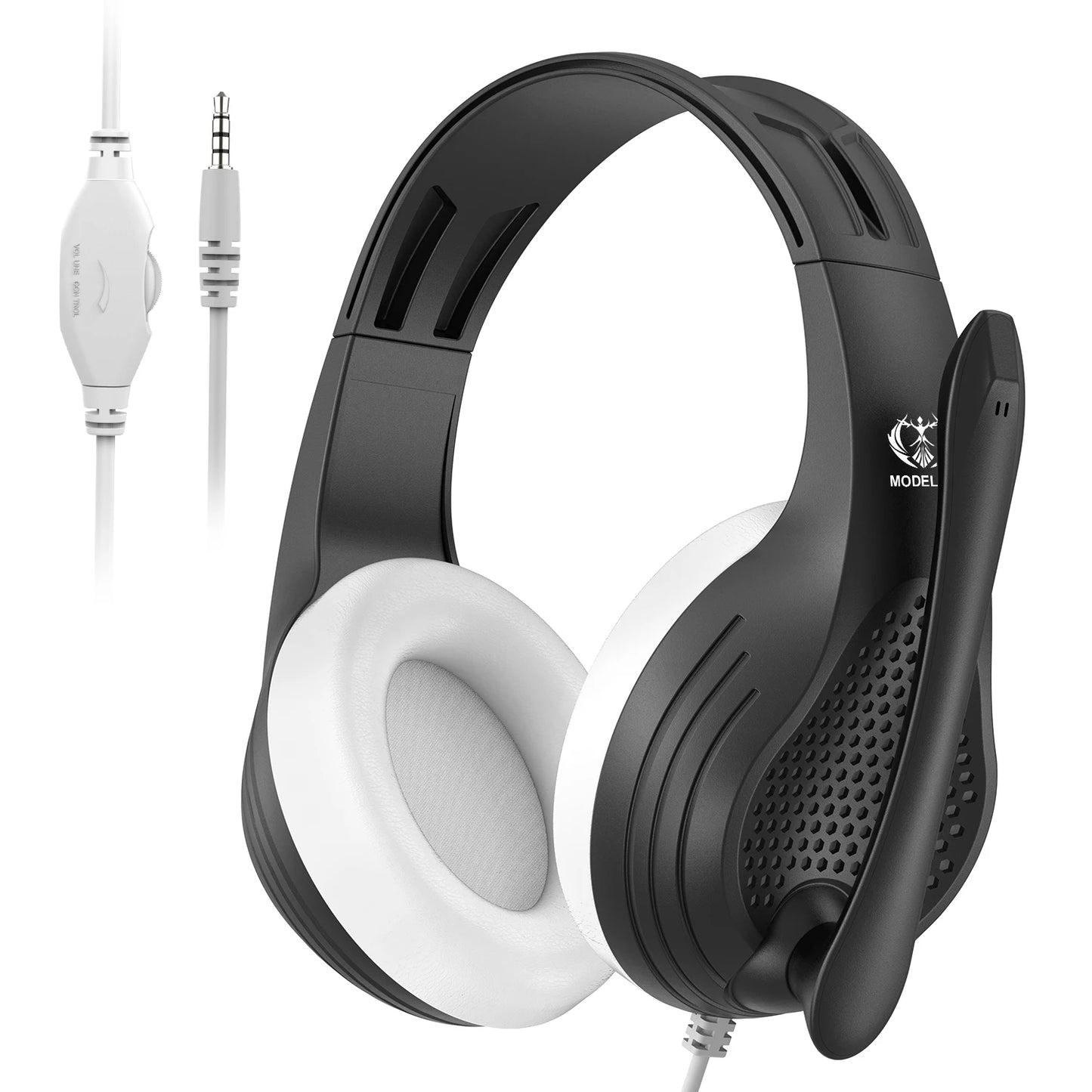 3.5mm Wired Headphones Noise Cancelling, Stereo