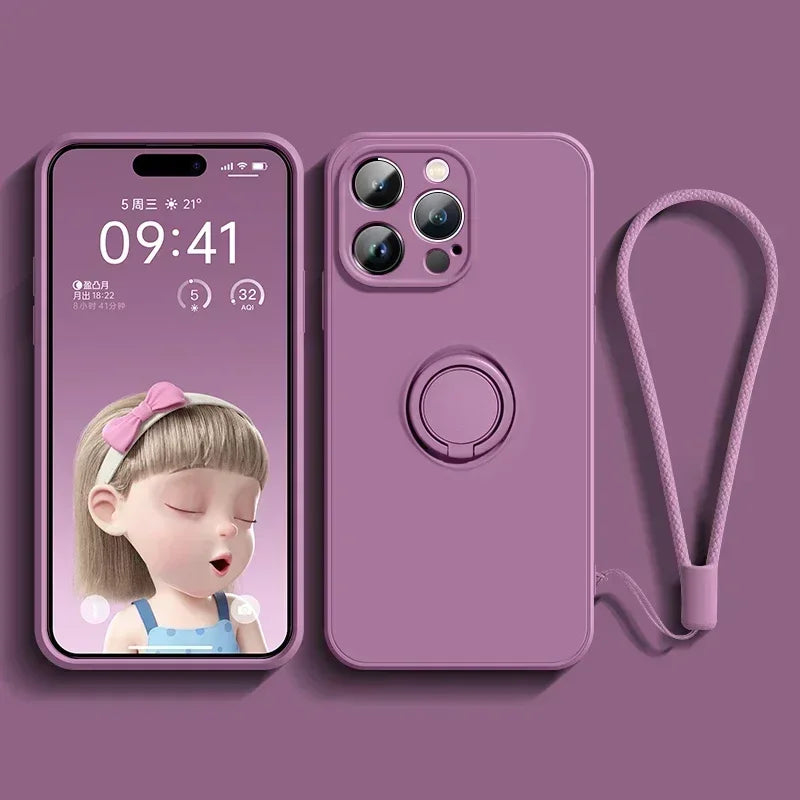Liquid Silicone Case For iPhone