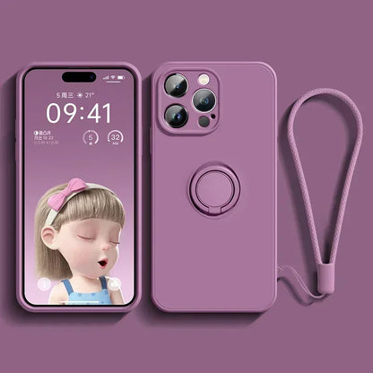 Liquid Silicone Case For iPhone