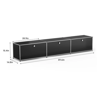 Modern Modular Metal Storage Cabinet