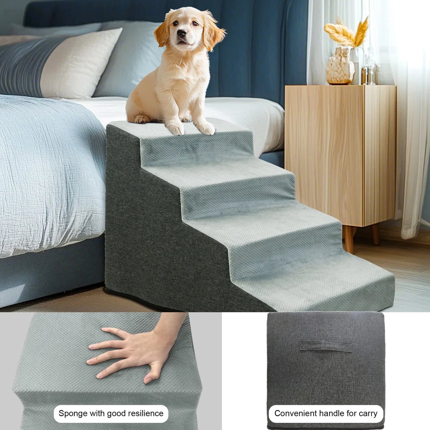 3/4 Steps Dog Stairs