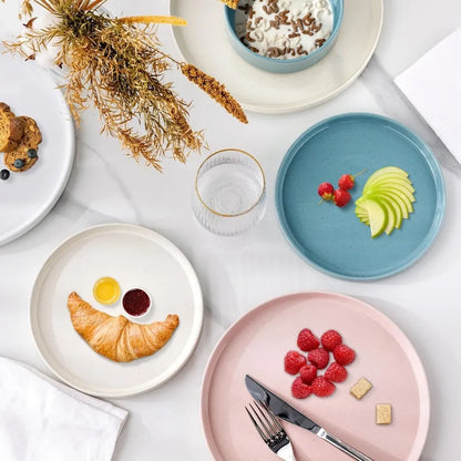 Ceramic Dinnerware Handpainted Stoneware Plates And Bowls