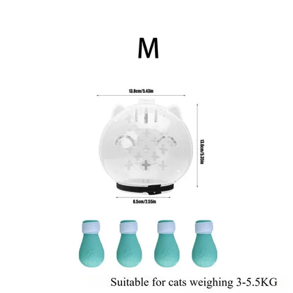 1Set Cat Muzzle Pet Grooming Cover