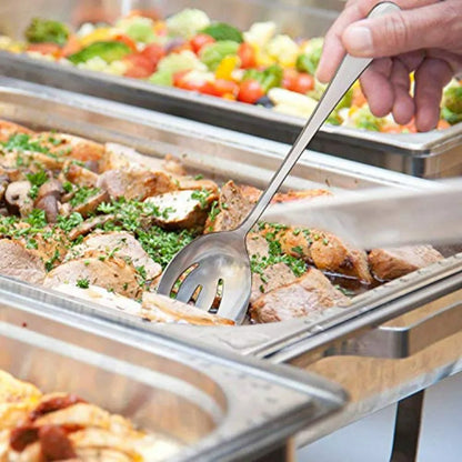 2 Pieces Stainless Steel Flatware Serving Set