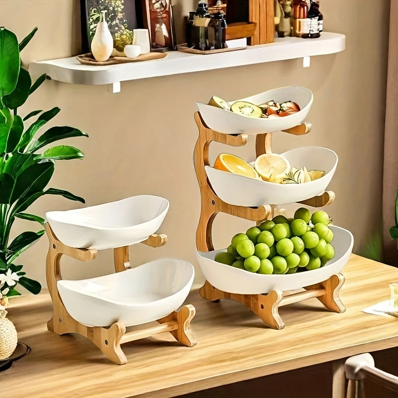 Elegant 2 & 3-Tier Fruit Stands