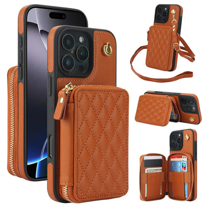 Crossbody Wallet Case For iPhone