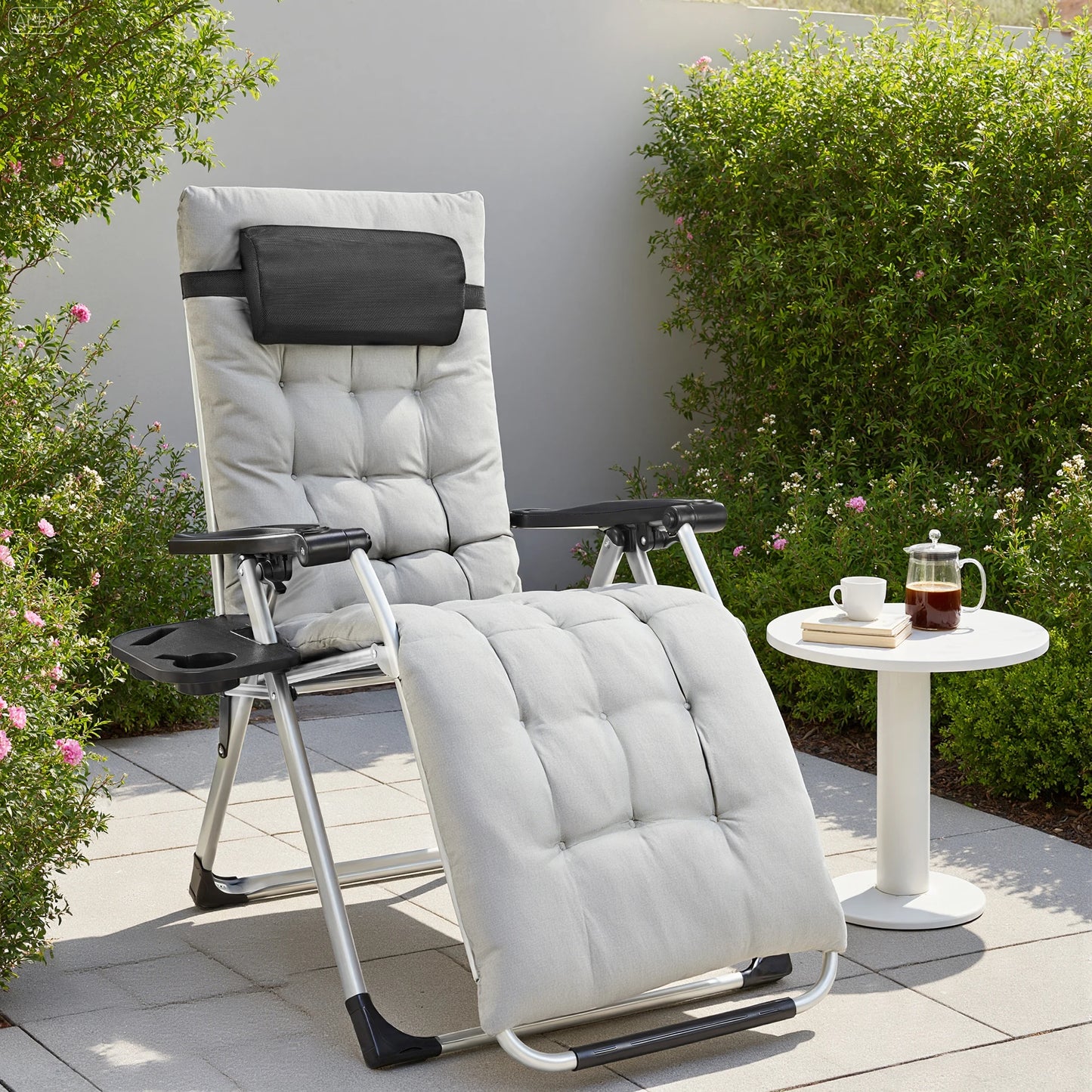 JHK Zero Gravity Portable Recliner Lounge Chairs