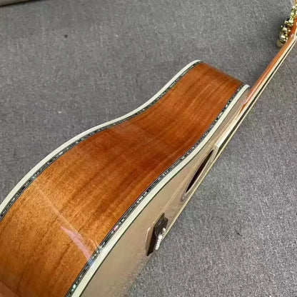 41 inch solid wood profile acoustic acoustic guitar D-bucket hummingbird series