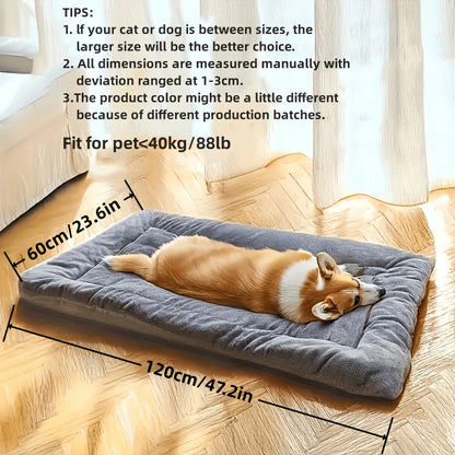 Oversized Plush Dog Cat Bed