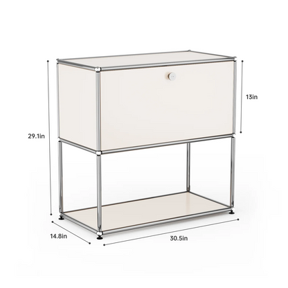 Modern Modular Metal Storage Cabinet