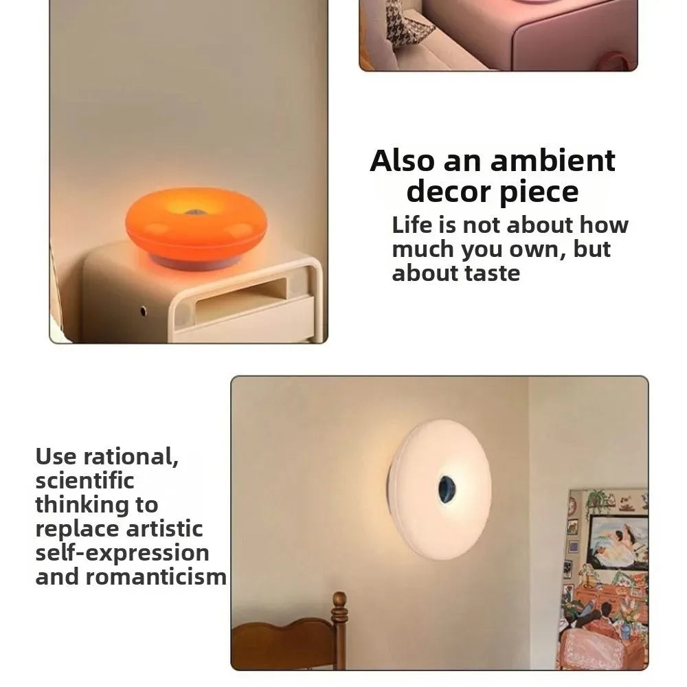 Tricolor Lighting  Donut Wall Lamp