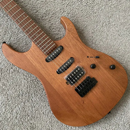 Genuine Xavier Guitar SSH Pickup 2 Pivots Bridge Roasted Maple 22 Fret Solid Africa Mahogany Body New Authorised Produced
