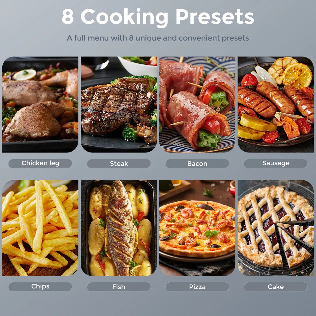 Air Fryer 8-in-1,6 Quart