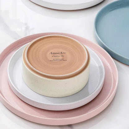 Ceramic Dinnerware Handpainted Stoneware Plates And Bowls