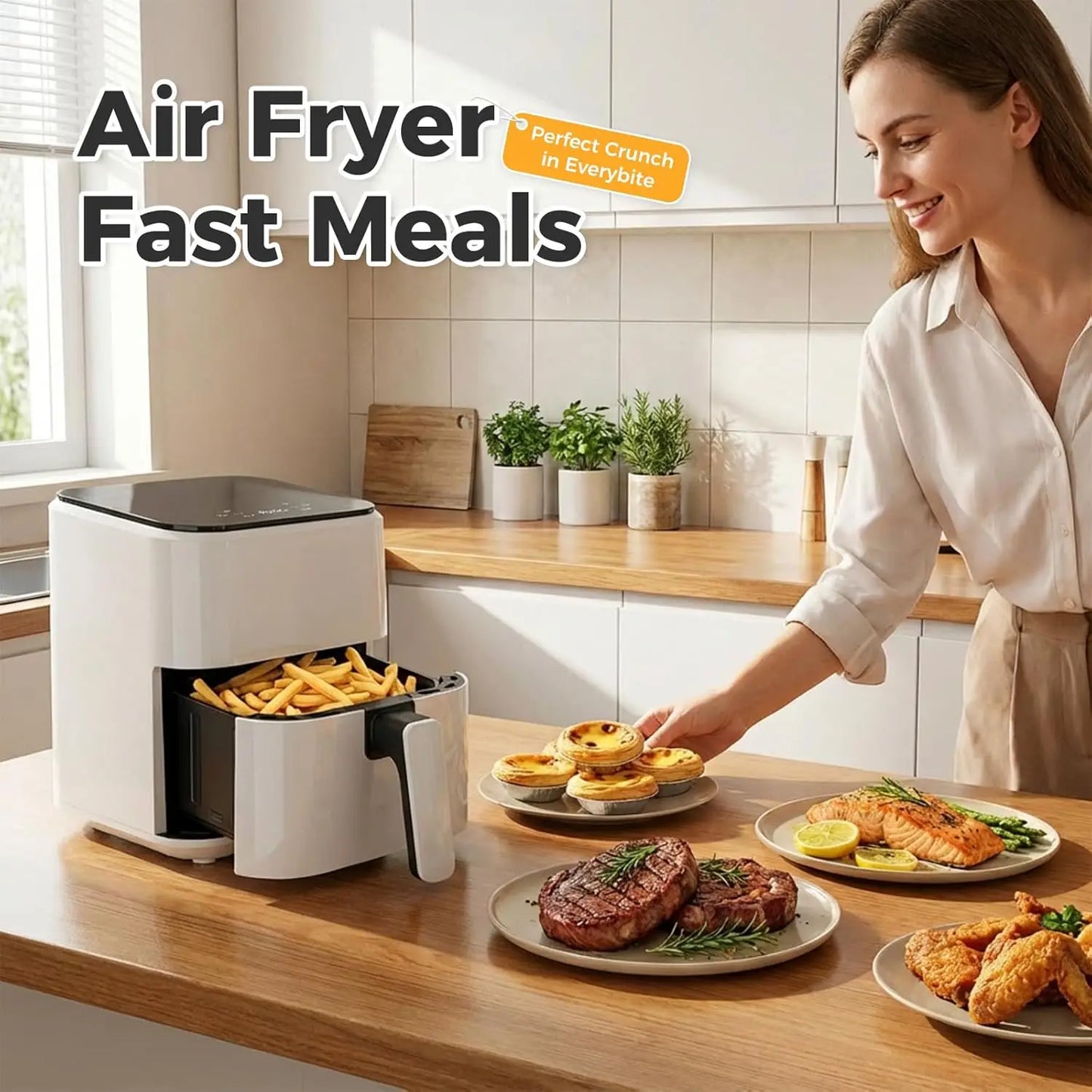 3QT Air Fryer, Small Air Fryer