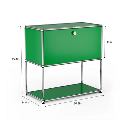 Modern Modular Metal Storage Cabinet
