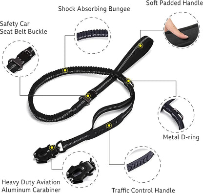 Reflective Shock Absorbing Pet Leash