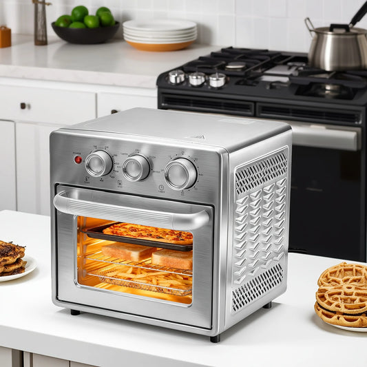 Air Fryer Toaster Oven Combo  16.9QT