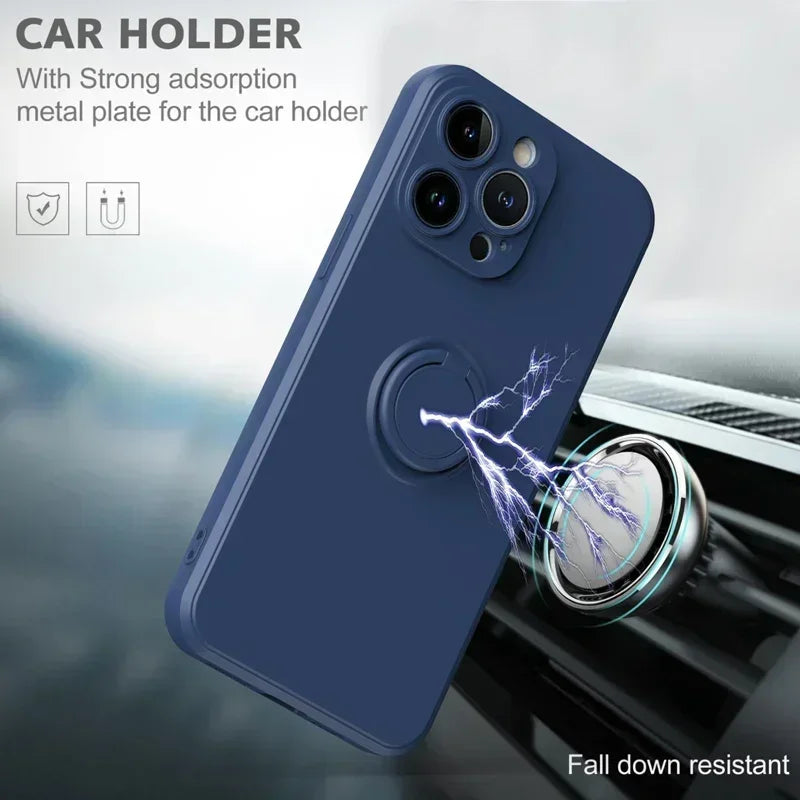 Liquid Silicone Case For iPhone