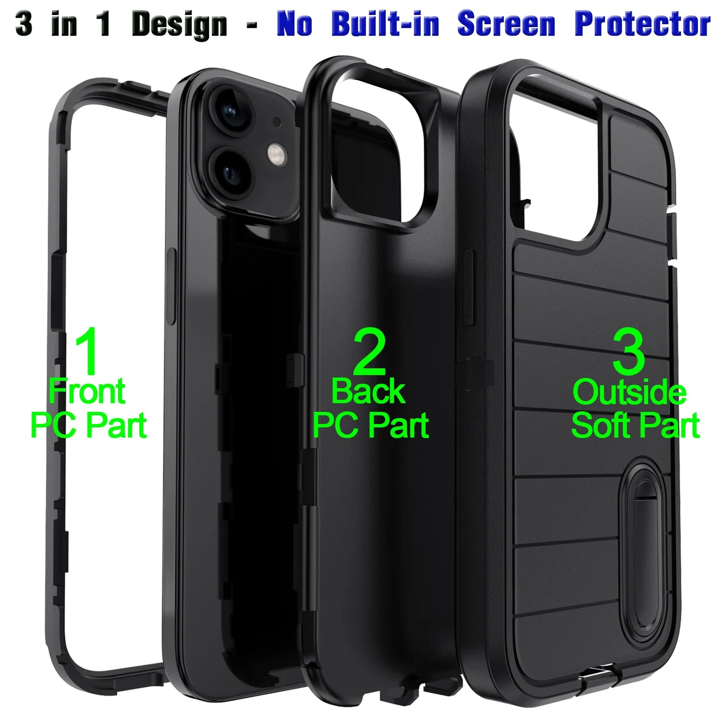 For iPhone 11-16 Plus Pro Max Case