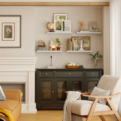 4/8pcs Floating Shelves