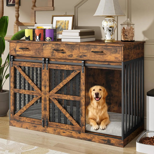 48 Inch Large Dog Crate Furniture