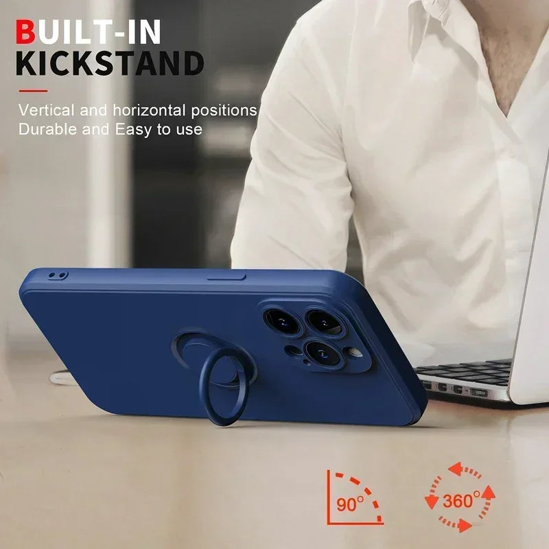 Liquid Silicone Case For iPhone