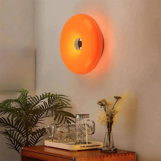 Tricolor Lighting  Donut Wall Lamp