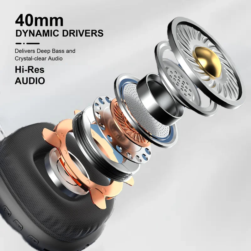 Stereo Wireless Bluetooth Headphones