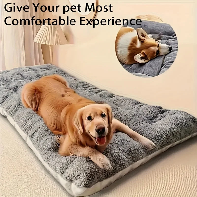 Oversized Plush Dog Cat Bed
